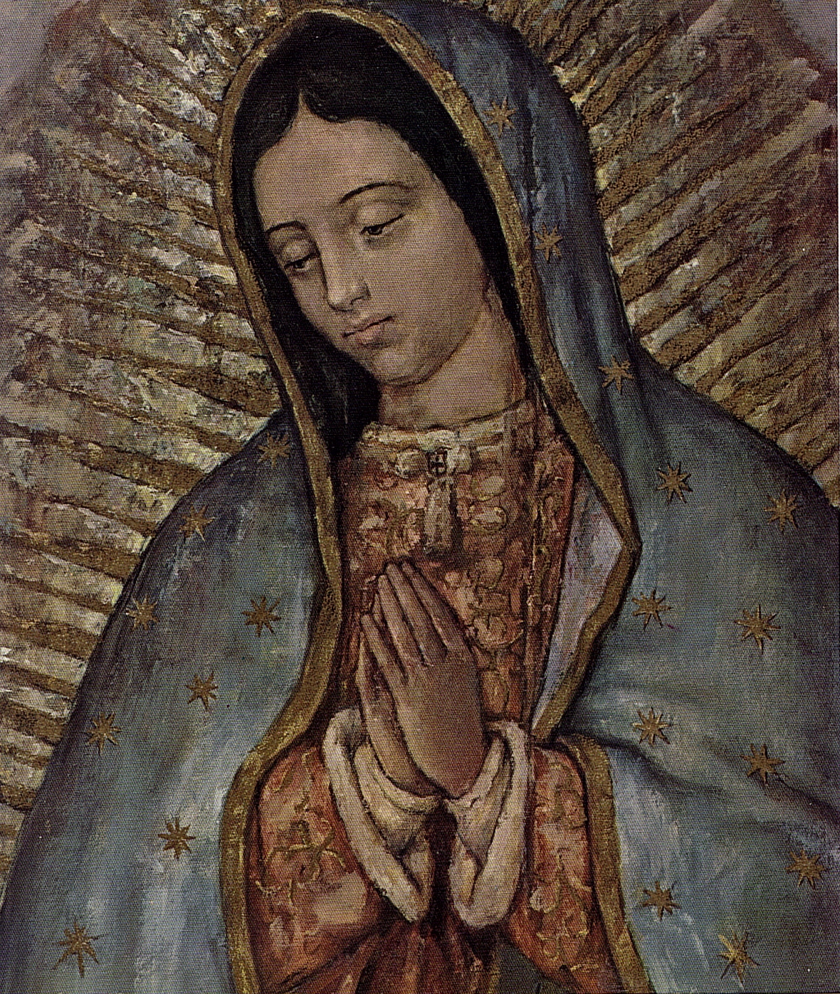 Our Lady Of Guadalupe Closeup The World Is Quiet Here