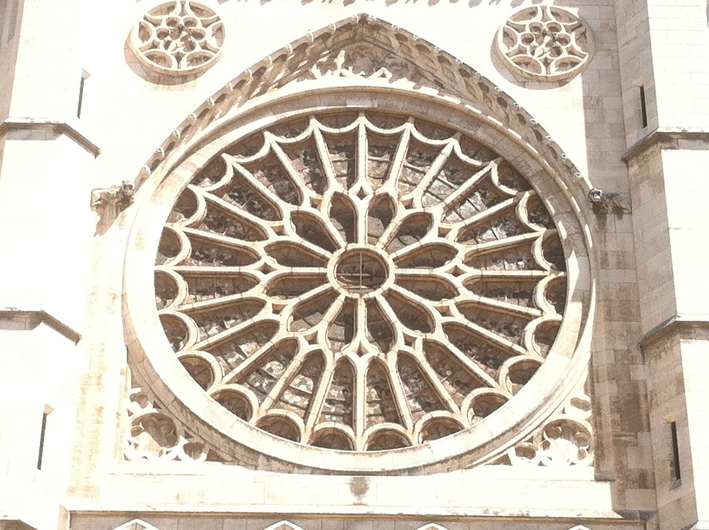 Santa María de León Cathedral - Rose Window