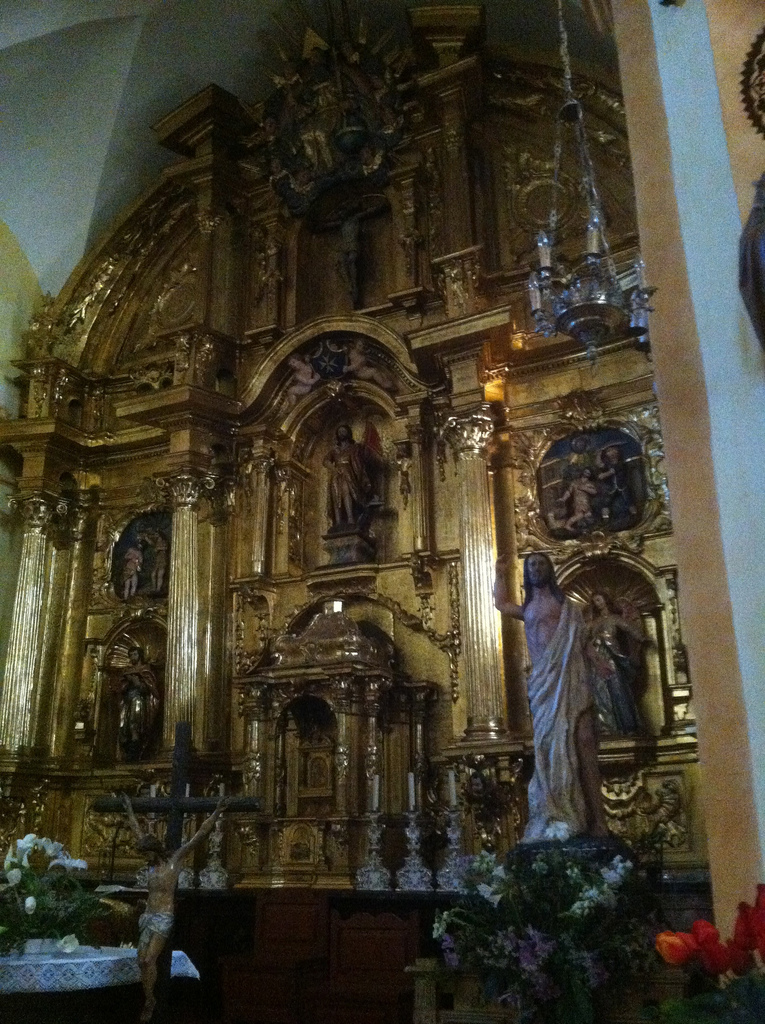 Iglesia de San Juan Bautista in  Hospital de Órbigo: Francine's first Spanish Church