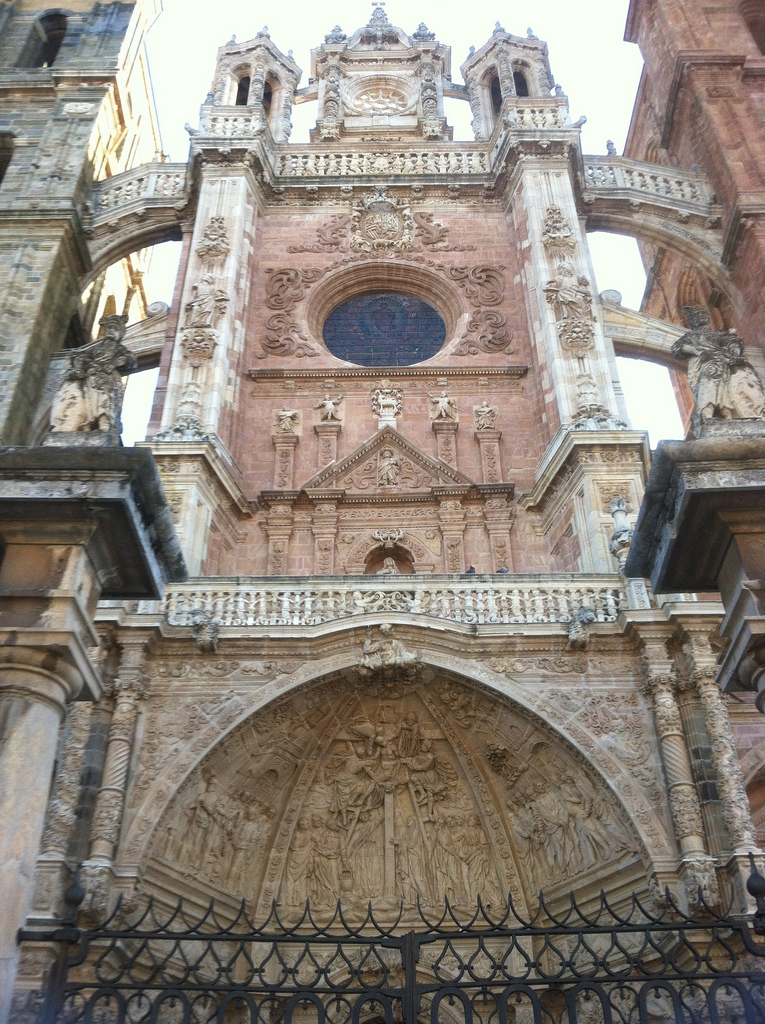 Cathedral in Astorga - Apparently Closed on Sunday Mornings.